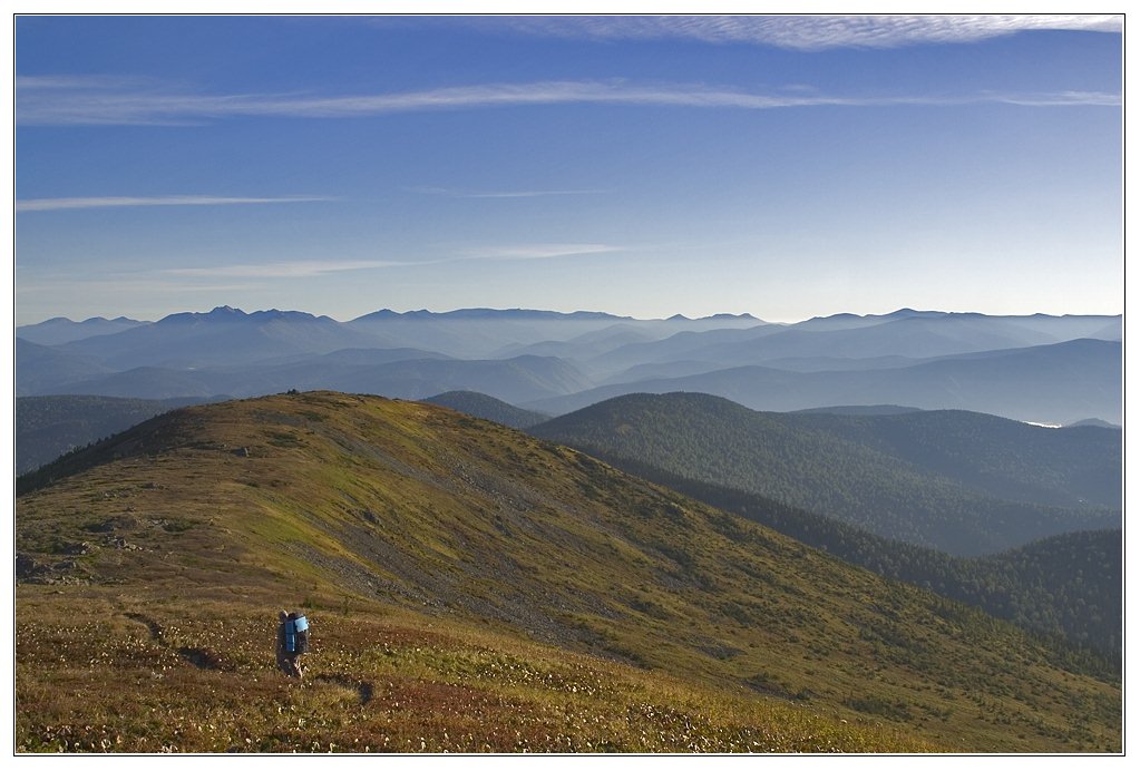 photo "Long way to home" tags: landscape, mountains, summer