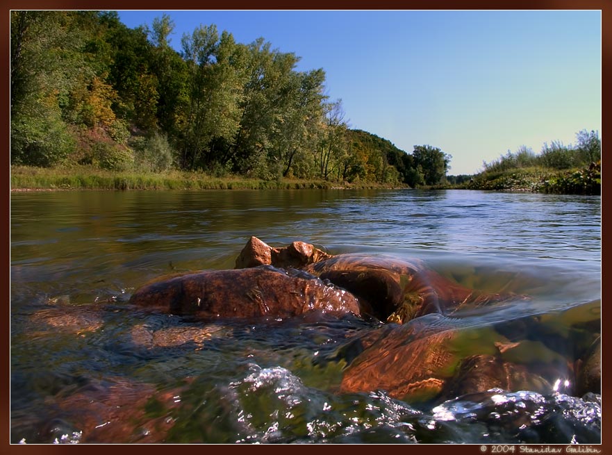 photo "The mountain river" tags: nature, landscape, water