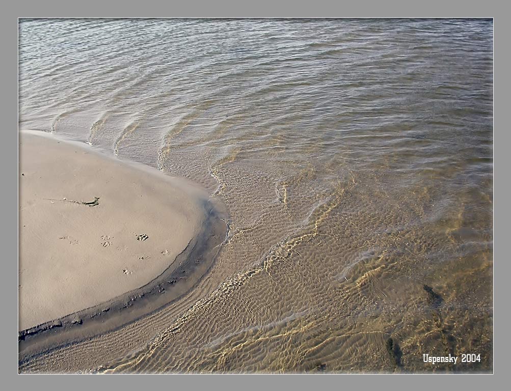 фото "Маленький кусочек Великой реки." метки: пейзаж, вода