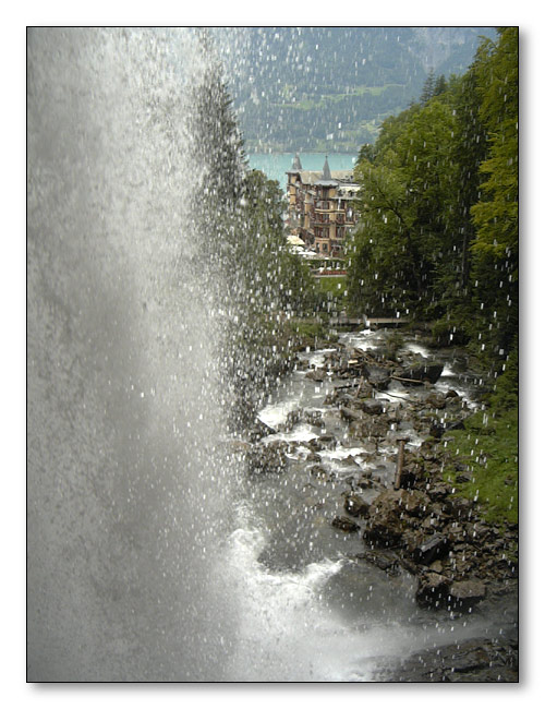 photo "The waterfall" tags: landscape, mountains, water