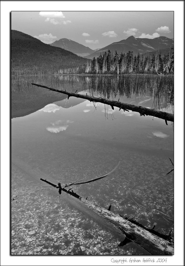 photo "Lake B&W_2" tags: black&white, 