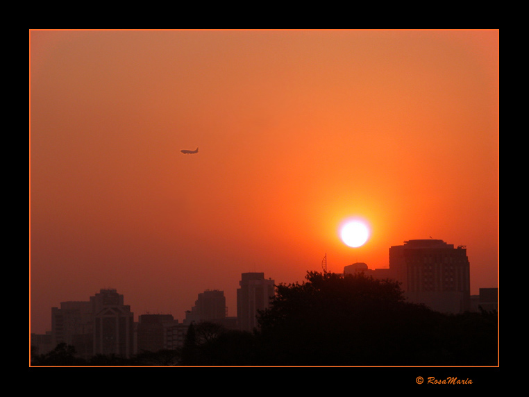 photo "...just a sunset..." tags: travel, landscape, South America, sunset