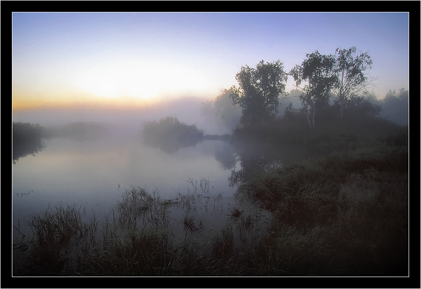 photo "Before a dawn..." tags: landscape, autumn, sunset