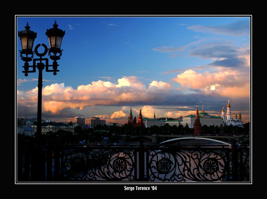 photo "Moscow. The Kremlin." tags: architecture, landscape, sunset