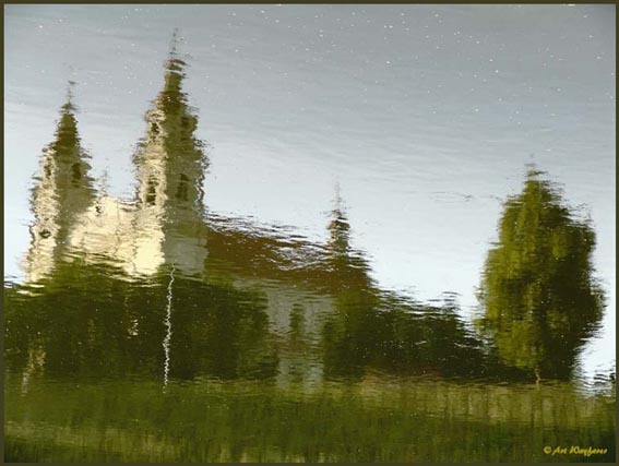 фото "Church. Reflection." метки: пейзаж, вода