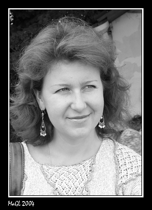 photo "*Irina*" tags: black&white, portrait, woman