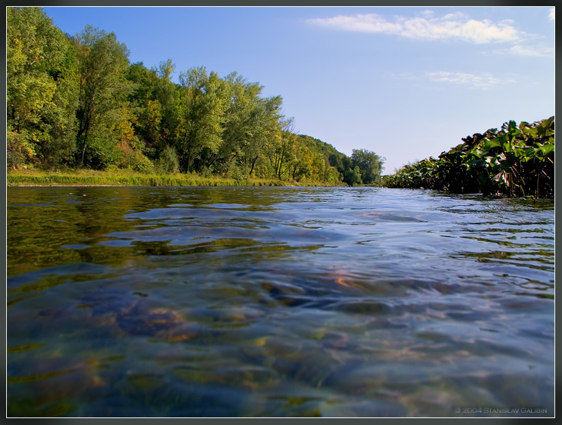 photo "Stones under the water" tags: landscape, autumn, water