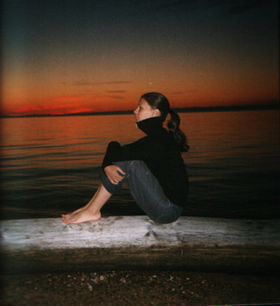 photo "Sunset" tags: landscape, portrait, sunset, woman