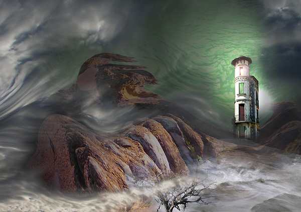 photo "Le phare" tags: montage, 