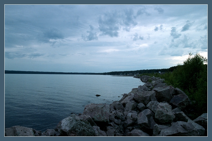 photo "Evening on Onega lake" tags: landscape, travel, Europe, sunset