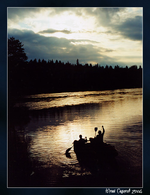 photo "Fishers" tags: travel, landscape, Europe, water