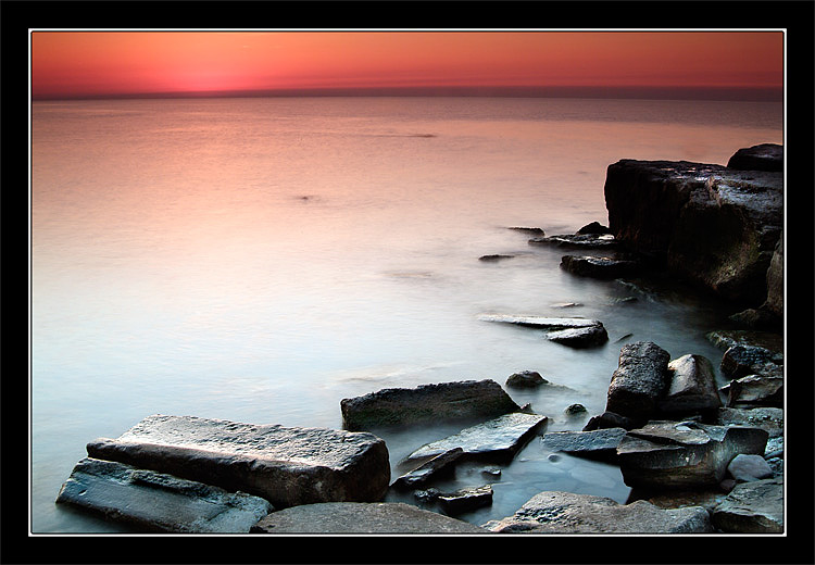 фото "За минуту до рассвета" метки: пейзаж, вода, закат