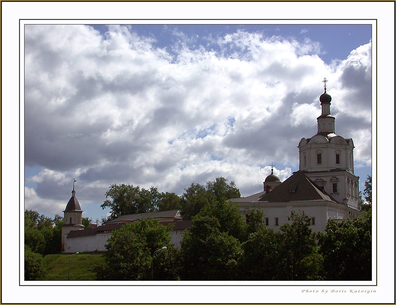 photo "Andronikov monastery" tags: architecture, landscape, clouds