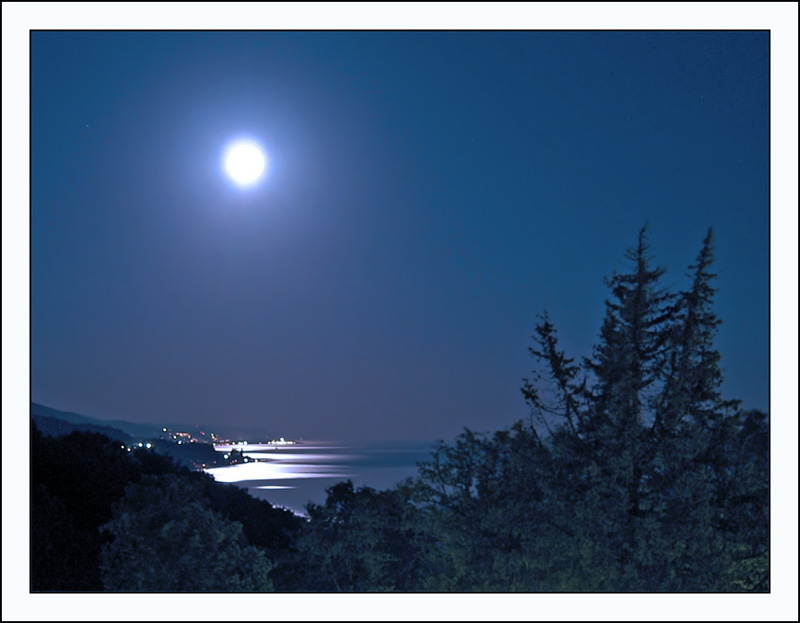 photo "In night of an autumn full moon" tags: landscape, autumn, night