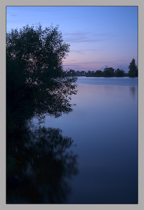 photo "Misterioso in blue" tags: landscape, montage, night