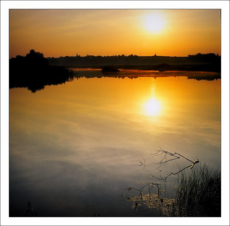 фото "Этюд в стиле Velvia" метки: пейзаж, закат, осень