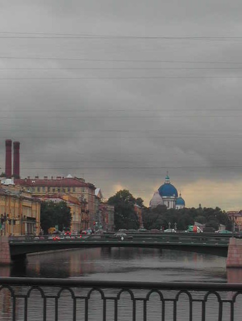 photo "Rain on Fontanka" tags: architecture, landscape, 