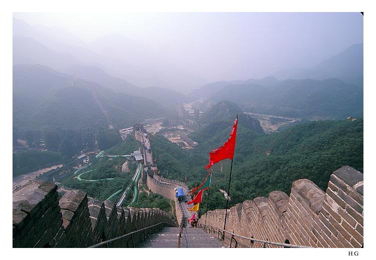 photo "great wall" tags: architecture, travel, landscape, Asia