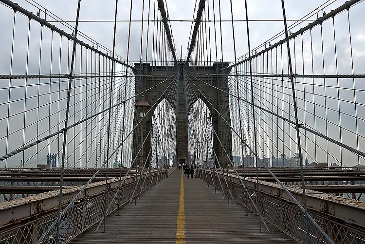 photo "Brooklyn bridge" tags: architecture, landscape, 