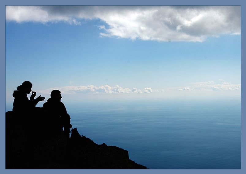 photo "At top of the world" tags: landscape, clouds, mountains