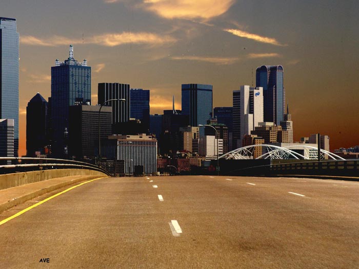 photo "Wellcome to Dallas(remix)" tags: architecture, landscape, 