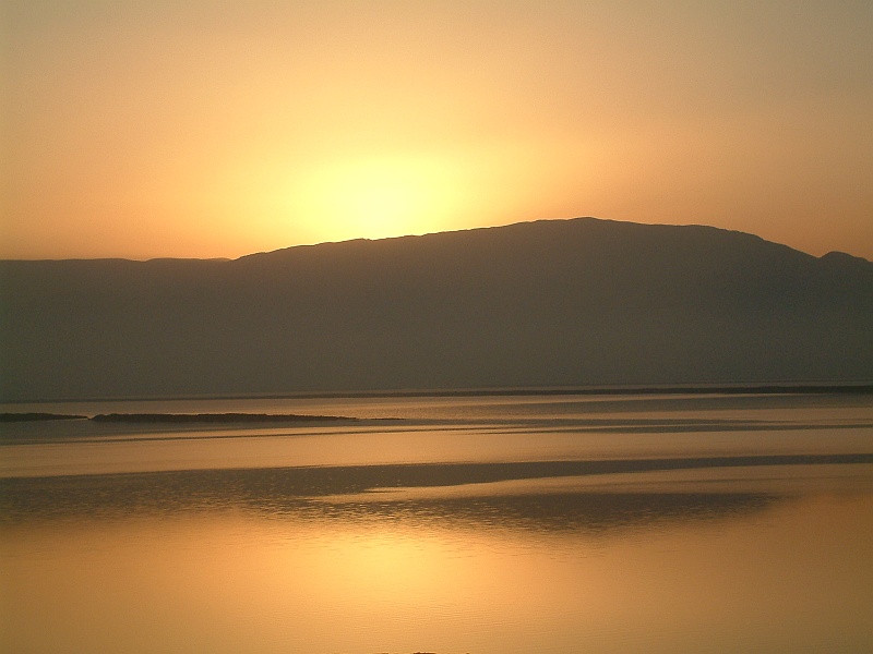 photo "Dead sea before sunrise" tags: landscape, sunset