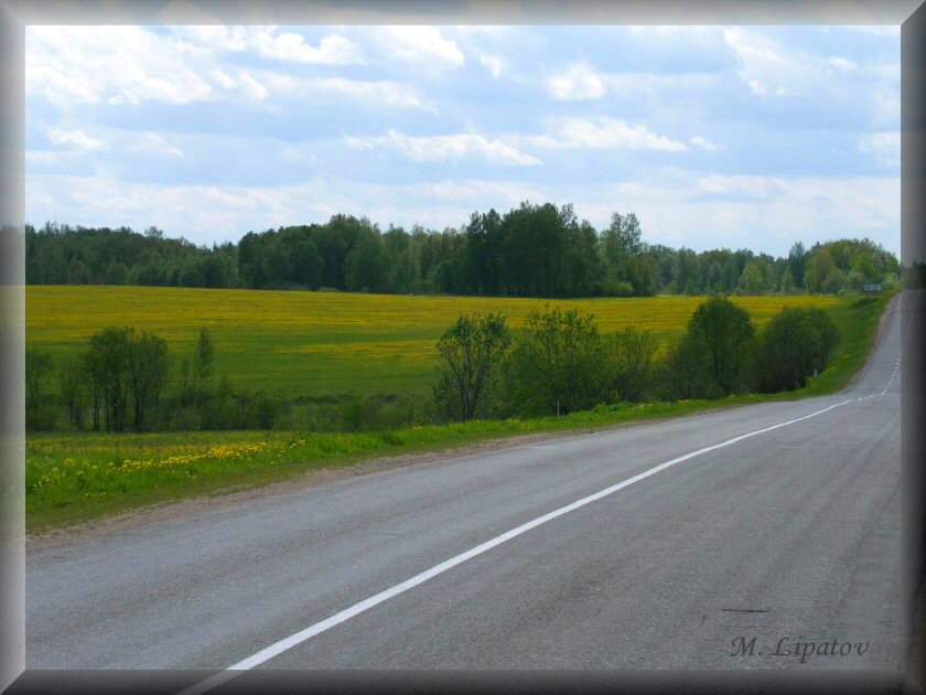 фото "Трасса не федерального значения" метки: пейзаж, весна