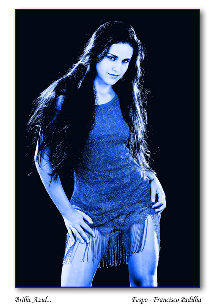 photo "Brilho Azul..." tags: glamour, 