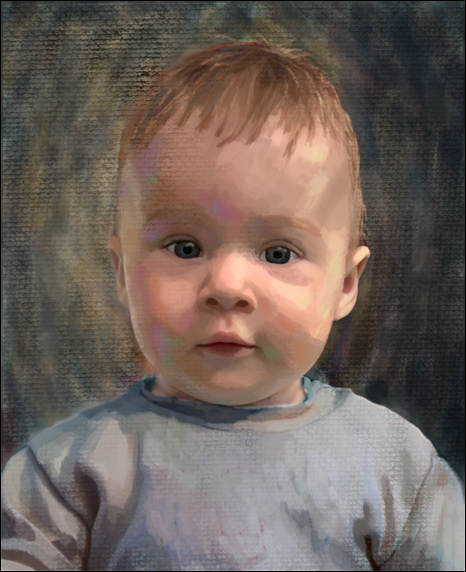 photo "Portrait of Son" tags: montage, portrait, children