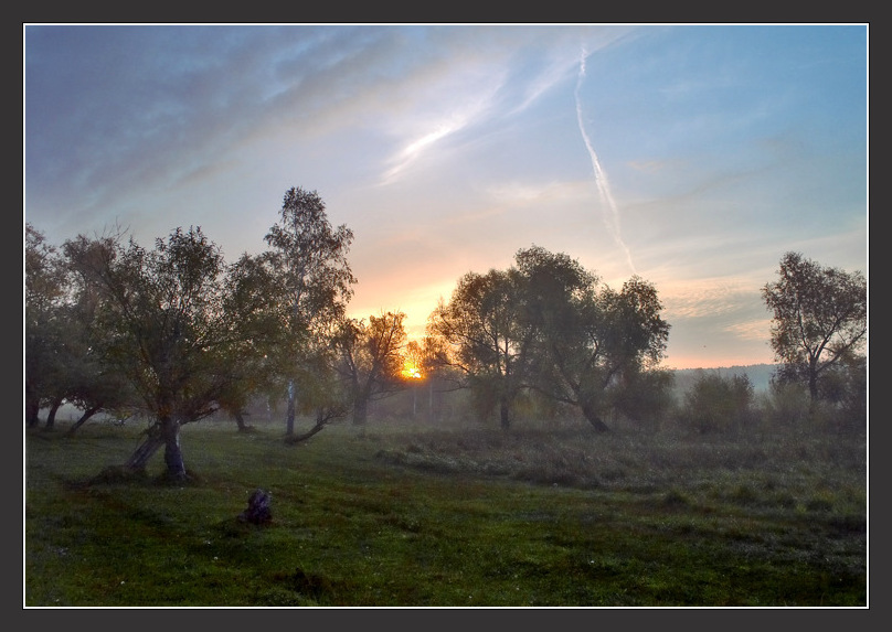 photo "One more sunrise..." tags: landscape, autumn