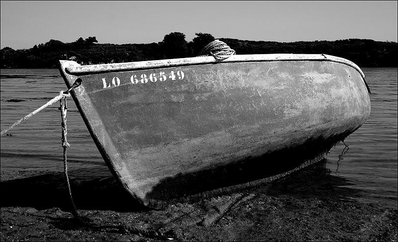 фото "Low tide boat" метки: пейзаж, вода