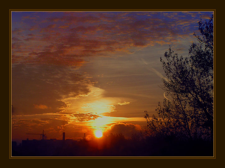фото "Завершение дня" метки: пейзаж, закат, облака