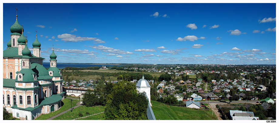 photo "Pereslavl-Zalesskiy. Panorama." tags: travel, Europe