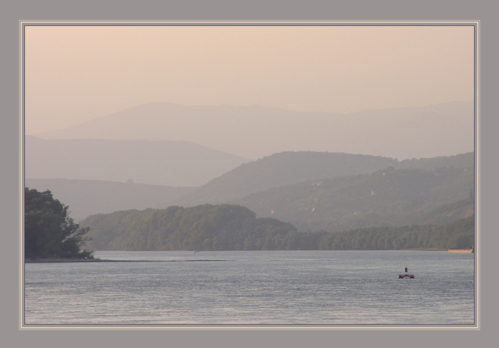 photo "Danube Bend" tags: landscape, sunset, water