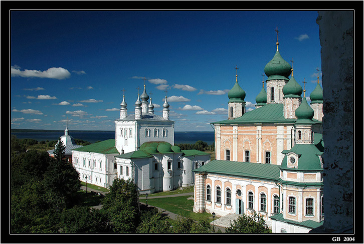 фото "Переславль-Залесский. Вид с колокольни Горицкого М" метки: путешествия, Европа