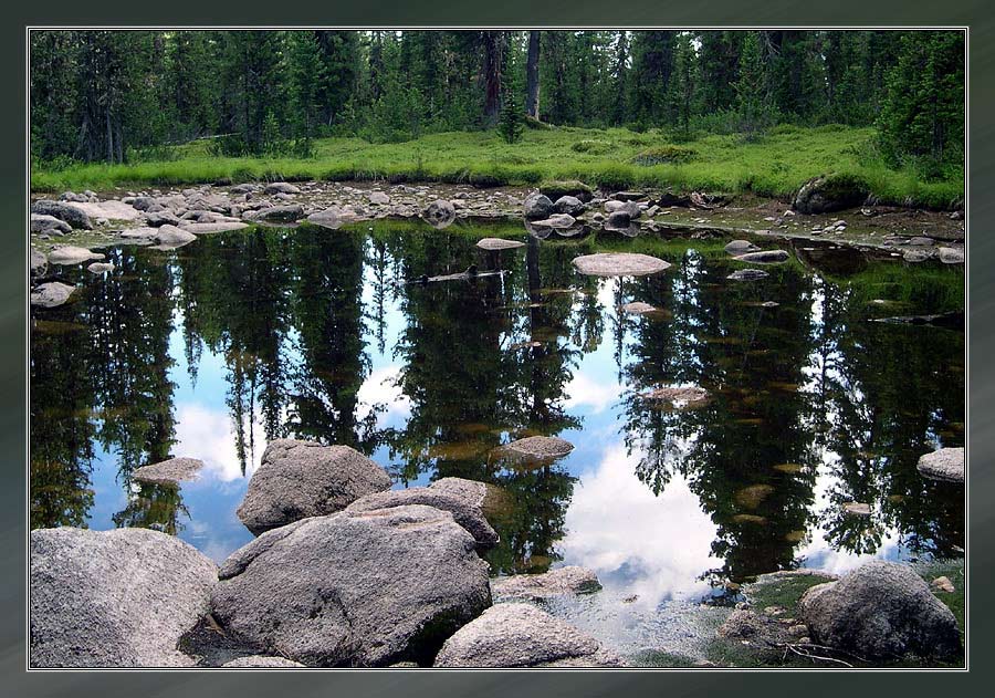 фото "С той стороны зеркального стекла" метки: пейзаж, вода