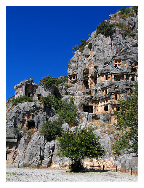 photo "Lycia necropolis" tags: travel, architecture, landscape, Asia