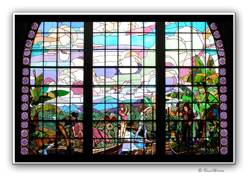 photo "Stained Glass" tags: travel, architecture, landscape, South America