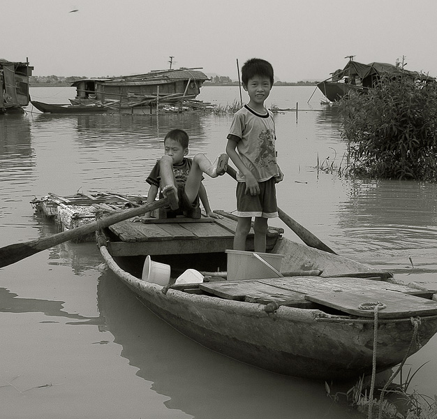 фото "Boat homes in Vietnam" метки: путешествия, репортаж, Азия