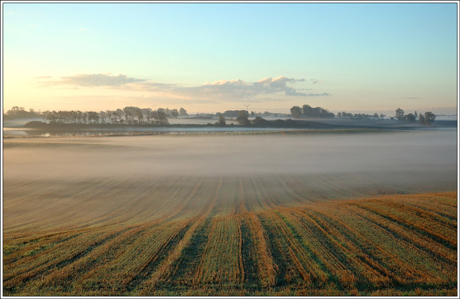 photo "Foggy morning - 2" tags: landscape, autumn, sunset