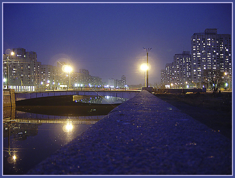 фото "Мост" метки: пейзаж, архитектура, ночь