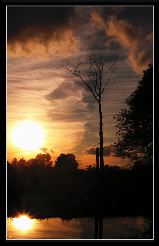 photo "Autumn evening" tags: landscape, clouds, sunset