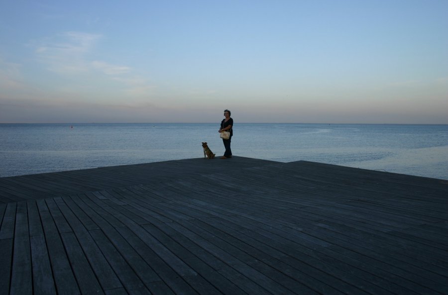 photo "Friends" tags: landscape, portrait, water, woman