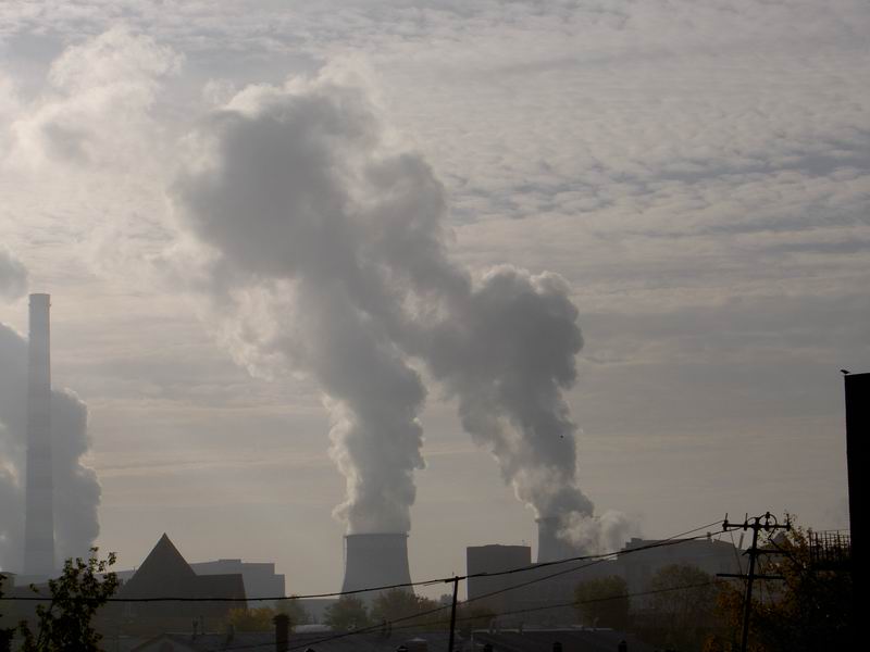 photo "Industrial Landscape" tags: architecture, landscape, clouds