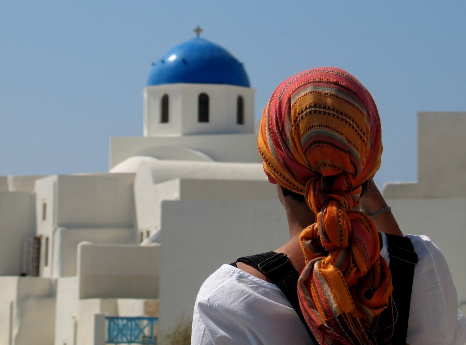 фото "touring the Santorini" метки: портрет, путешествия, женщина