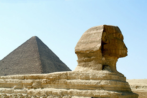 photo "Pyramids & Sphinx" tags: misc., travel, Africa