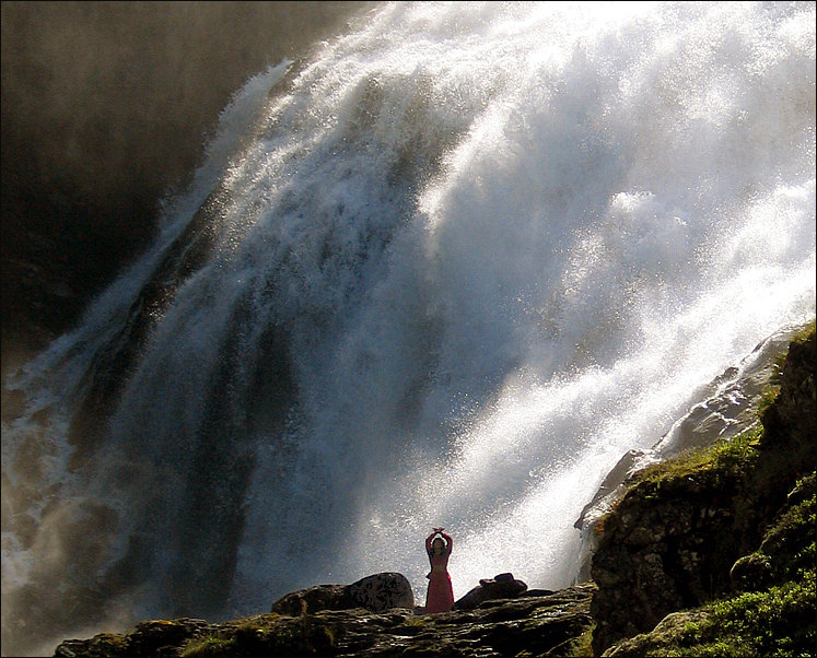 фото "Фея водопада." метки: путешествия, пейзаж, Европа, вода
