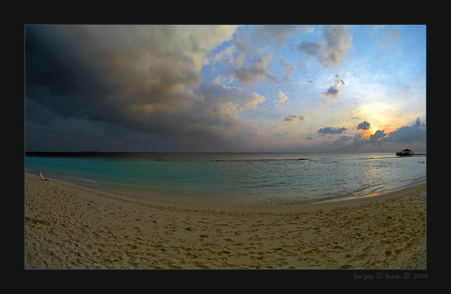 photo "Panorama from archive" tags: landscape, clouds, sunset