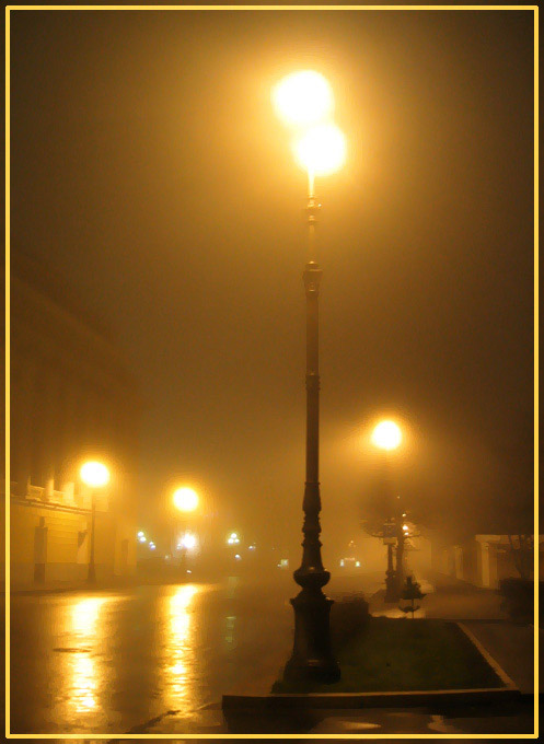 photo "Gold of Fogs" tags: architecture, landscape, 