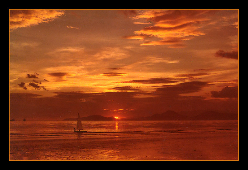 photo "Just a sunset..." tags: landscape, sunset